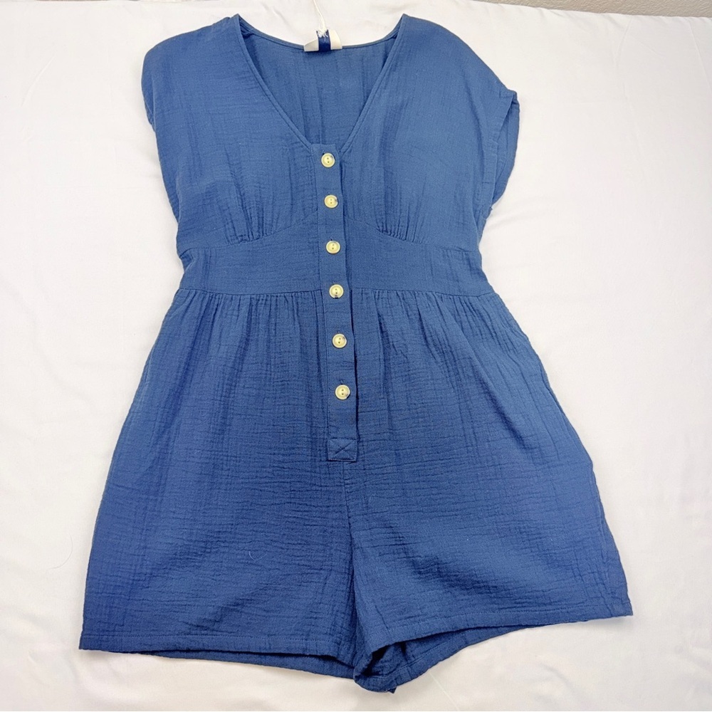 Universal Thread Slate Blue Romper - Picture 4 of 9
